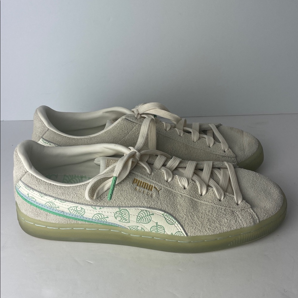 Puma x Animal Crossing Suede Low-Top Sneakers - Picture 3 of 11